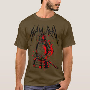 Camiseta El fantasma de la máscara Samurai guerrero Samurai