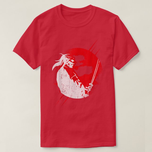 Camiseta El fantasma de la máscara Samurai guerrero Samurai (Diseño del anverso)