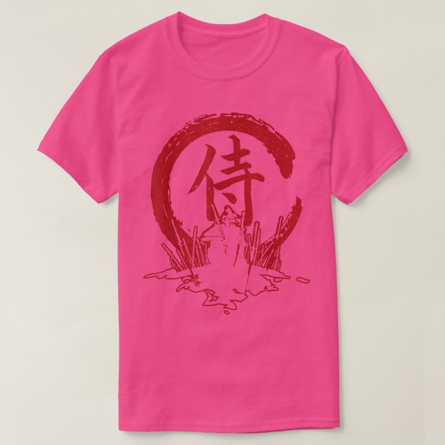 Camiseta El fantasma de la máscara Samurai guerrero Samurai (Diseño del anverso)