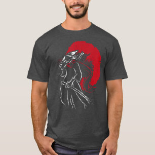Camiseta El fantasma de la máscara Samurai guerrero Samurai
