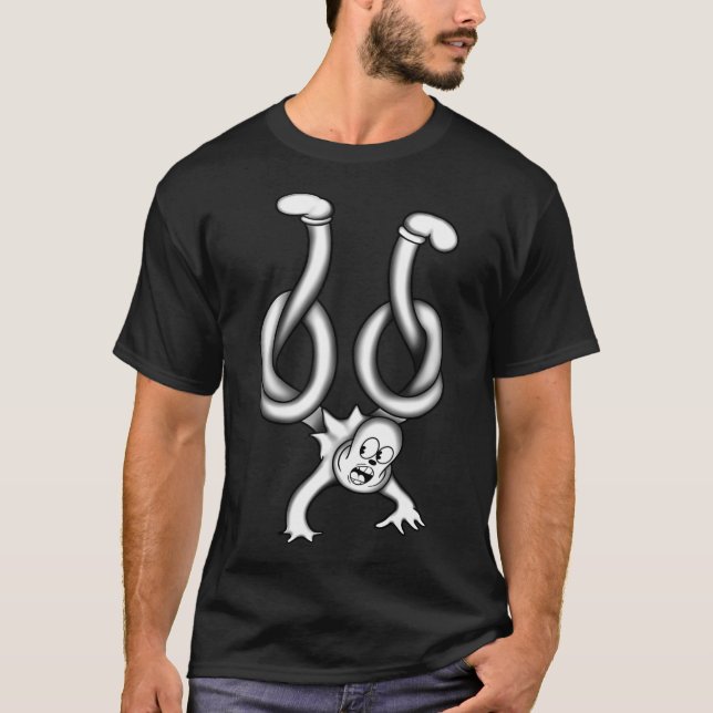Camiseta El Fantasma De Payaso Se Giró (Anverso)