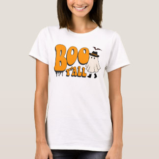 Camiseta El fantasma lindo y todos divertidos Halloween