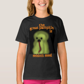 Camiseta El fantasma Marvin Gran Calabaza Rara Vez Semilla