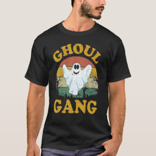 Camiseta El fantasma retro Ghoul Boo Spider Candy Bad Hallo