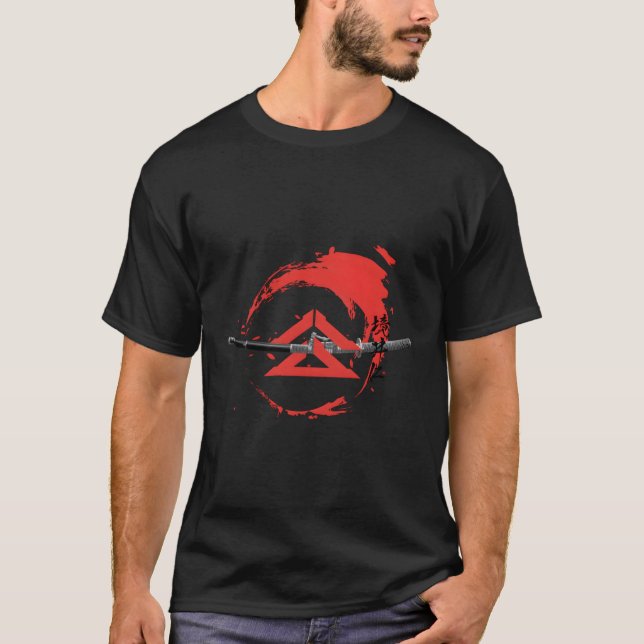 Camiseta El fantasma Samurai Jin Sakai (Anverso)