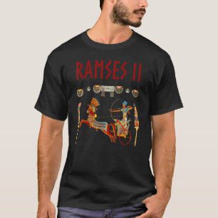 Camiseta El Faraón Ramses Ii El Antiguo Egipto