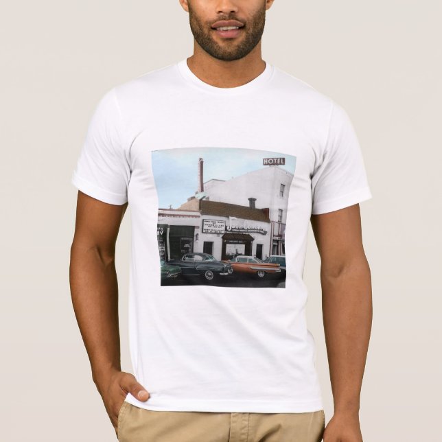 Camiseta El Faro, 30 Pier Avenida, Hermosa Beach (Anverso)