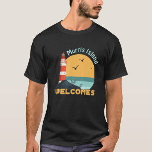 Camiseta El Faro De Bienvenida De La Isla Morris
