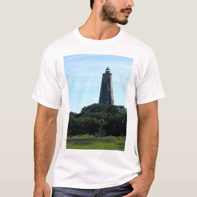 Camiseta El faro de la isla de la cabeza calva (Anverso)