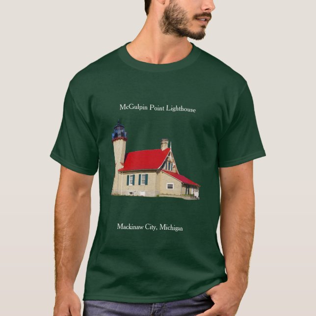 Camiseta El faro McGulpin Point 2019 oscuro (Anverso)