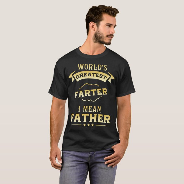 Camiseta el farter más grande del mundo significo al padre (Anverso completo)