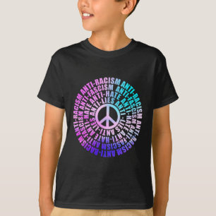 Camiseta El fascismo antiTrump miente el odio resiste el vo