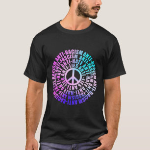 Camiseta El fascismo antiTrump miente el odio resiste el vo