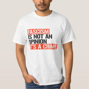 Camiseta El fascismo no es una opinión