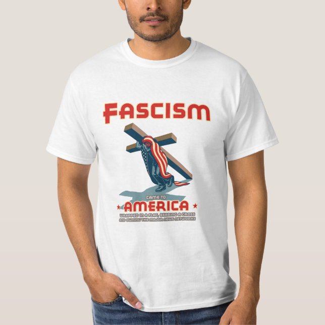 Camiseta El fascismo vino envuelto (Anverso)