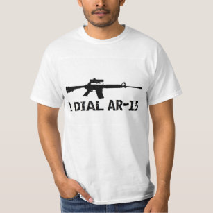 Camiseta El FAVORABLE ARMA AR-15 de la enmienda Ar15 2do