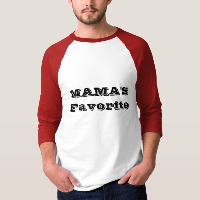 Camiseta El favorito de la MAMÁ (Anverso)
