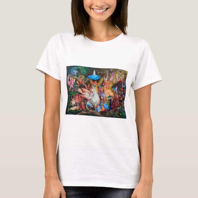 Camiseta El favorito de las hadas, John Anster Fitzgerald (Anverso)