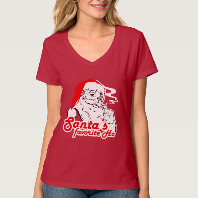 CAMISETA EL FAVORITO HO - .PNG DE SANTA (Anverso)