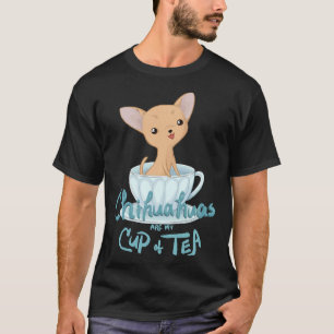 Camiseta El Fawn Teacup Chihuahuas Es Mi Té