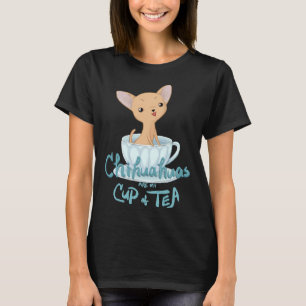 Camiseta El Fawn Teacup Chihuahuas Es Mi Té