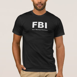 Camiseta El FBI favorece al Personalizar de la herencia ben