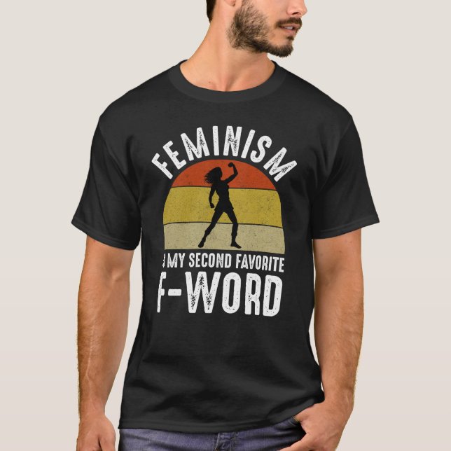 Camiseta El feminismo es mi segunda palabra favorita (Anverso)