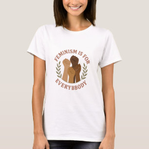 Camiseta El feminismo es para todos: empoderamiento inclusi