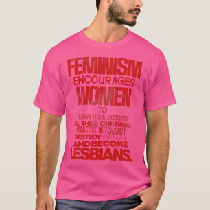Camiseta El feminismo estimula a las mujeres