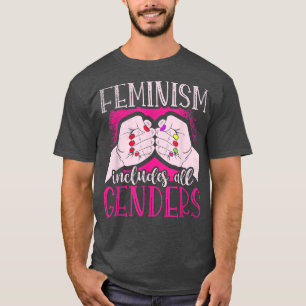 Camiseta El Feminismo Incluye A Todos Los Géneros Para Una