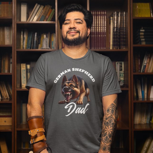 Camiseta El feroz pastor alemán (Subido por el creador)