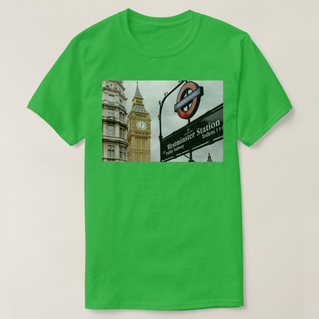 Camiseta El ferrocarril británico conecta todas las ciudade (Diseño del anverso)