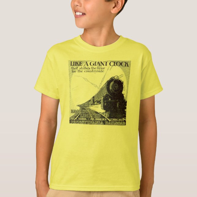 Camiseta El ferrocarril Broadway de Pennsylvania limitó (Anverso)