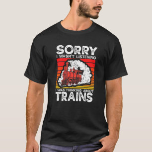 Camiseta El Ferrocarril Del Colector De Tren De Ferrocarril