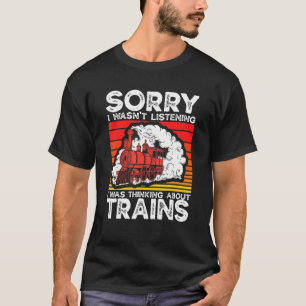 Camiseta El Ferrocarril Del Colector De Tren De Ferrocarril