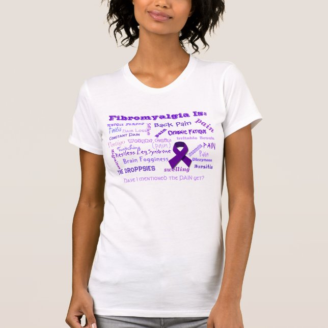 Camiseta El Fibromyalgia es… (Anverso)