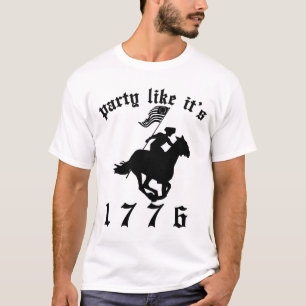 Camiseta El fiesta como él es 1776 - negro