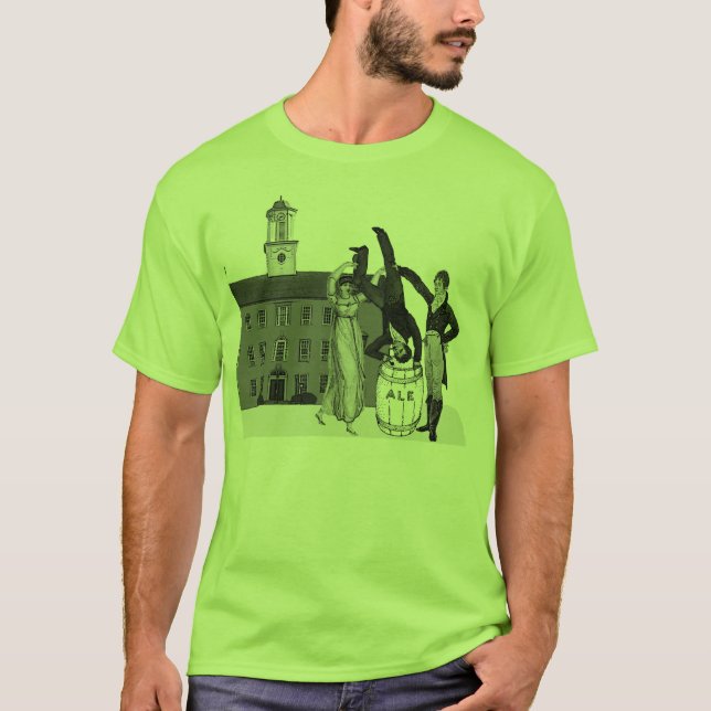 Camiseta ¡El fiesta como él es 1804! (frente/trasero) (Anverso)