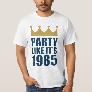 Camiseta El fiesta como él es 1985