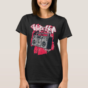 Camiseta El Fiesta de Hip Hip Rap R&b Vin de Ghetto Blaster