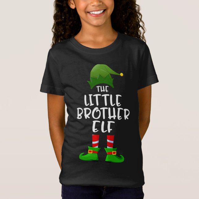 Camiseta El Fiesta de los Navidades del Pequeño Hermano Elf (Anverso)