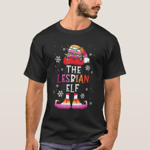 Camiseta El Fiesta de Navidades Elfos Lesbianas