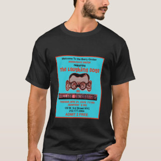 Camiseta El fiesta de risa de los perros en negro