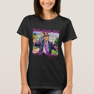 Camiseta El Fiesta del Carnaval de Trump Mardi Gras hace el