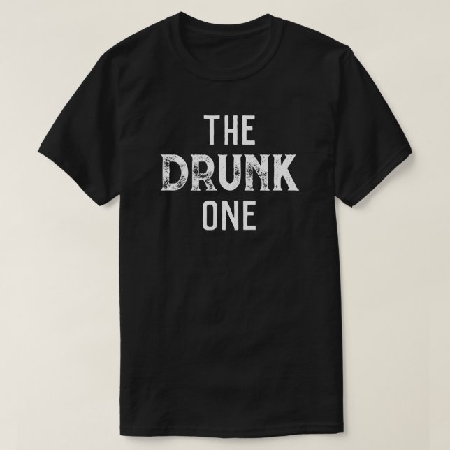 Camiseta El Fiesta del grupo Groomsmen "El borracho uno" (Diseño del anverso)