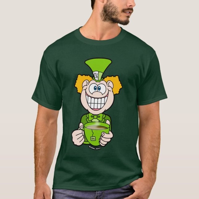 Camiseta El Fiesta del té de Mad Hatter (Anverso)