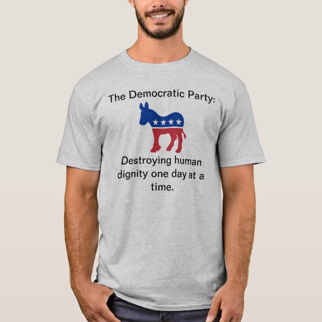Camiseta El fiesta Democratic (Anverso)