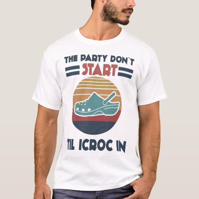 Camiseta El Fiesta no empieza hasta que entro (Anverso)