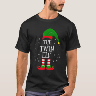Camiseta El Fiesta Pajam de los Navidades familiares gemelo