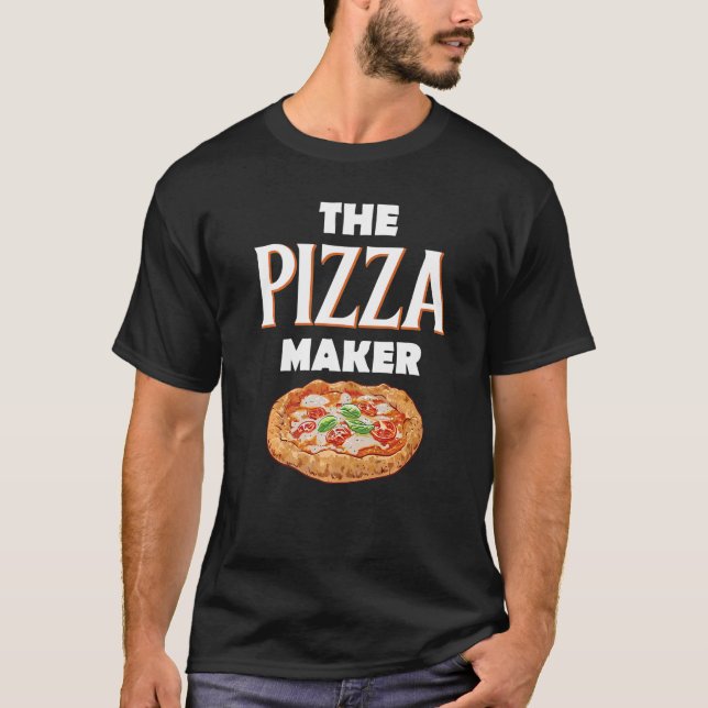 Camiseta El Fiesta Pizza Maker Food Baker Pizza (Anverso)